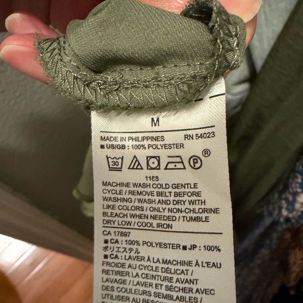 Banana Republic Olive Green Maxi Dress - Picture 5 of 5